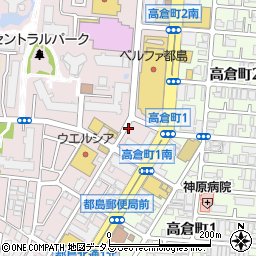 リパーク都島友渕町２丁目第２駐車場周辺の地図