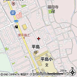 岡山県岡山市東区東平島1229周辺の地図
