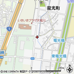 静岡県浜松市中央区龍光町280周辺の地図