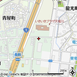 静岡県浜松市中央区長鶴町283周辺の地図