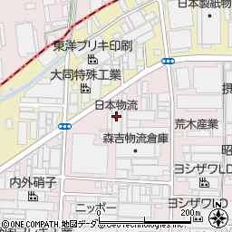 日本物流株式会社周辺の地図