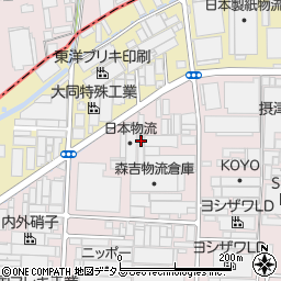 北口精機株式会社　第三工場周辺の地図