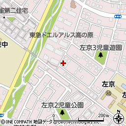 サンヴィレッジ左京Ｄ棟周辺の地図