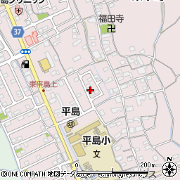 岡山県岡山市東区東平島1235-12周辺の地図