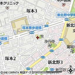 塚本神社周辺の地図