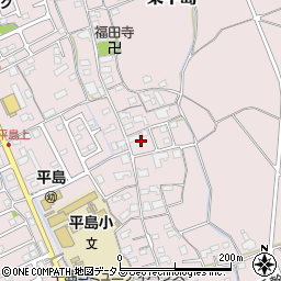 岡山県岡山市東区東平島727周辺の地図