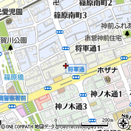 大阪ガスショップ宮村ガスセンター周辺の地図