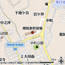 愛知県知多郡南知多町周辺の地図