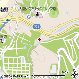 サファリ阪奈周辺の地図