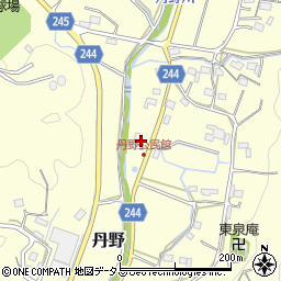 小笠丹野簡易郵便局周辺の地図