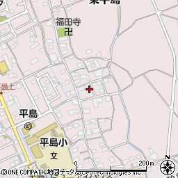 岡山県岡山市東区東平島728-13周辺の地図