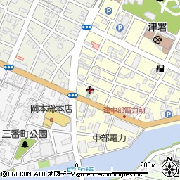 新町プラザ周辺の地図