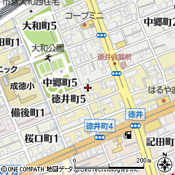 甲徳マンション周辺の地図