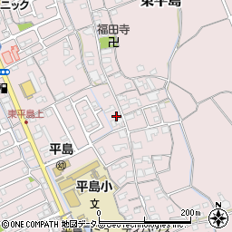 岡山県岡山市東区東平島1254周辺の地図