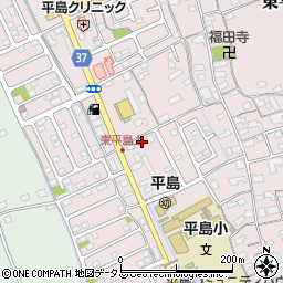 岡山県岡山市東区東平島1226周辺の地図