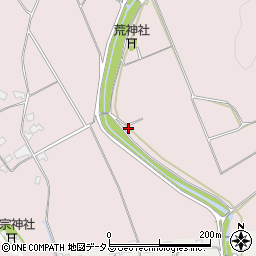 岡山県総社市奥坂305周辺の地図
