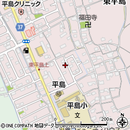 岡山県岡山市東区東平島1235-6周辺の地図