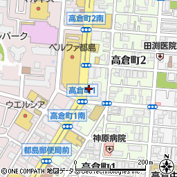 個別指導学院フリーステップ　都島ベルファ前教室周辺の地図