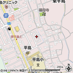 岡山県岡山市東区東平島1235周辺の地図