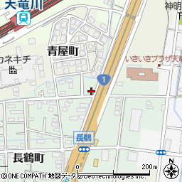 静岡県浜松市中央区長鶴町145周辺の地図