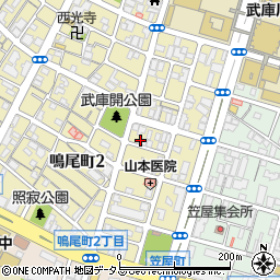 桃津木材合名会社周辺の地図