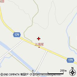 広島県安芸高田市甲田町浅塚374周辺の地図