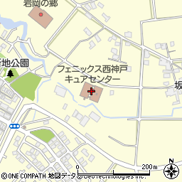 フェニックス西神戸キュアセンター周辺の地図