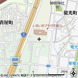 静岡県浜松市中央区長鶴町275周辺の地図