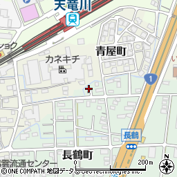 静岡県浜松市中央区長鶴町132周辺の地図
