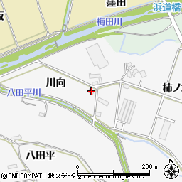 愛知県豊橋市天伯町川向30周辺の地図