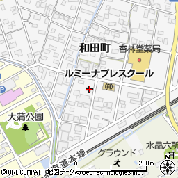 静岡県浜松市中央区和田町339周辺の地図