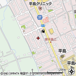 岡山県岡山市東区東平島1131周辺の地図