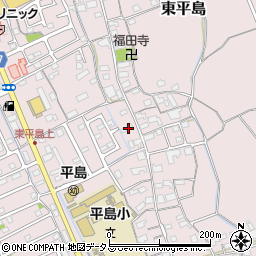 岡山県岡山市東区東平島1253周辺の地図