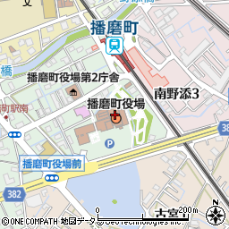 兵庫県播磨町（加古郡）周辺の地図