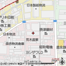 スーパーレックス医薬品大阪センター周辺の地図