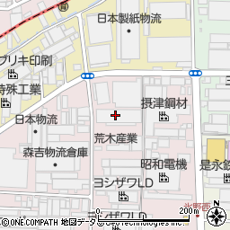 ゼリア新薬工業株式会社　大阪物流センター周辺の地図