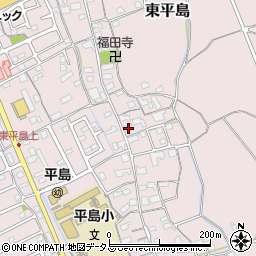 岡山県岡山市東区東平島747周辺の地図