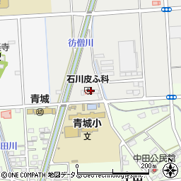 石川皮ふ科医院周辺の地図