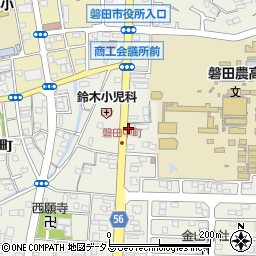 東海補聴器センター　磐田店周辺の地図