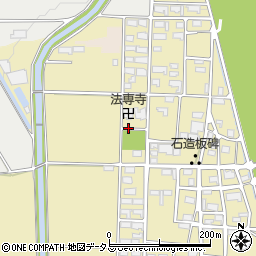 三重県伊賀市下郡周辺の地図