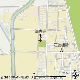 三重県伊賀市下郡周辺の地図