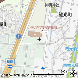 静岡県浜松市中央区長鶴町276周辺の地図