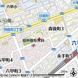 〒657-0053 兵庫県神戸市灘区六甲町の地図