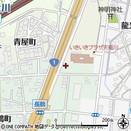 静岡県浜松市中央区長鶴町273周辺の地図