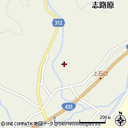 広島県山県郡北広島町志路原471周辺の地図