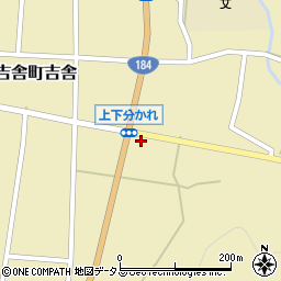 西田住宅入り口周辺の地図
