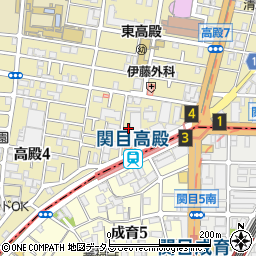 大阪マツダ販売株式会社　本社周辺の地図
