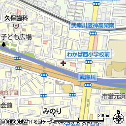 らいふ薬局武庫川店周辺の地図