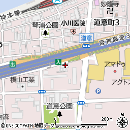 株式会社阪神機工商会周辺の地図