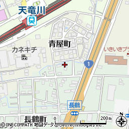 静岡県浜松市中央区長鶴町138周辺の地図